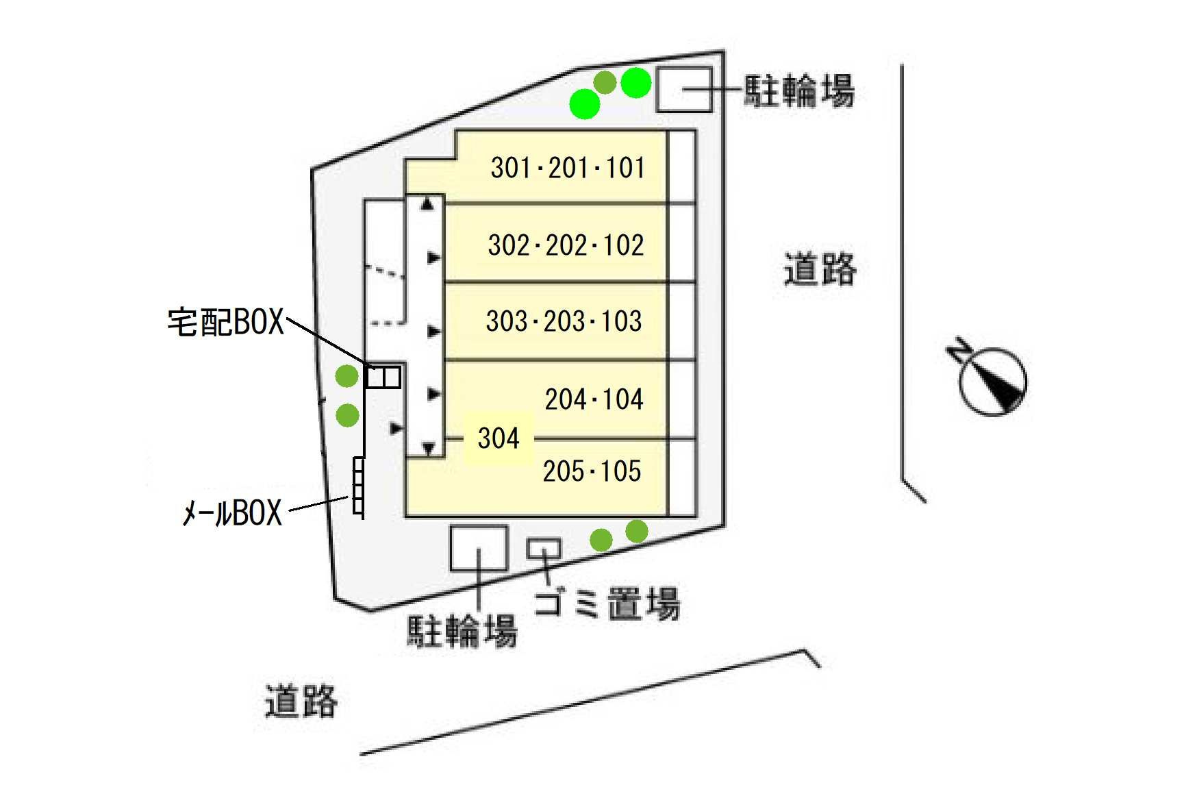ポタミオンの区画図