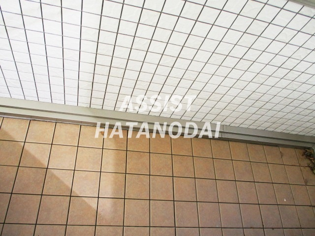 ヴェルデブレッツア等々力のバルコニー