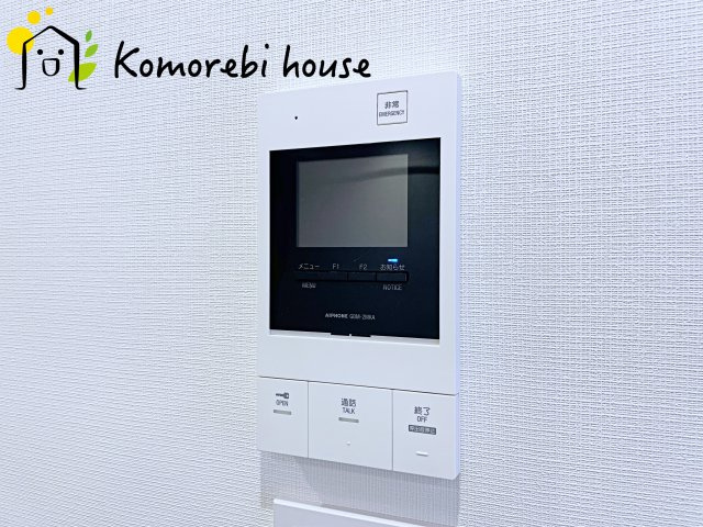 サーパス上尾第2の設備|モニター付きインターホンです