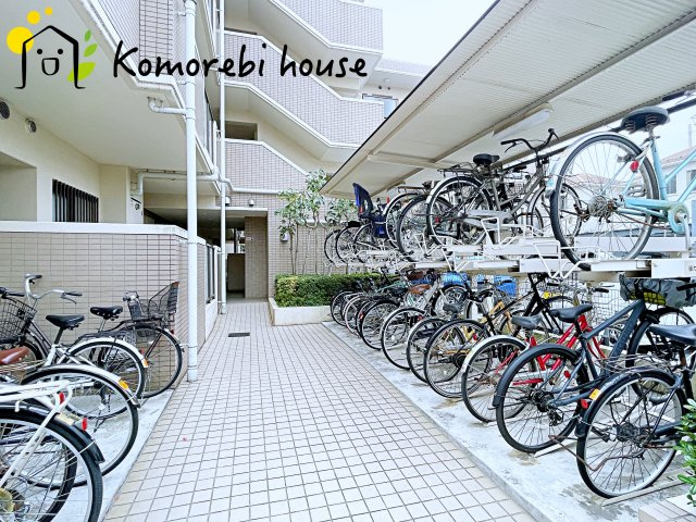 サーパス上尾第2の駐輪場|駐輪場です
