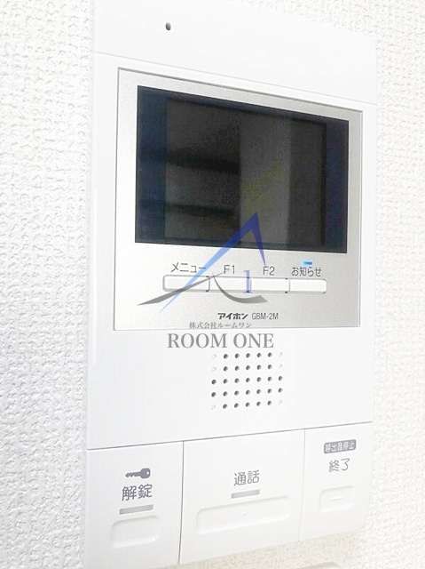 b’CASA堀切のセキュリティ|モニター付きインターホンです。