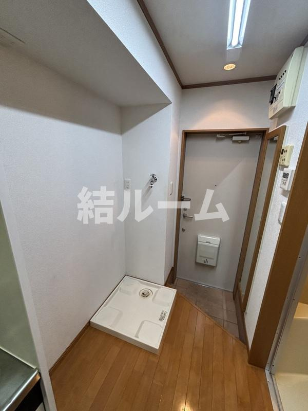 板橋区宮本町のアパートの玄関