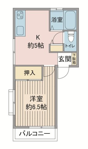 シャトル小林の間取り