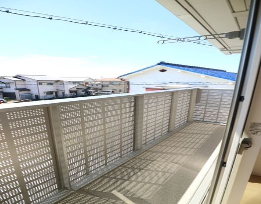 玉津町高津橋戸建のバルコニー