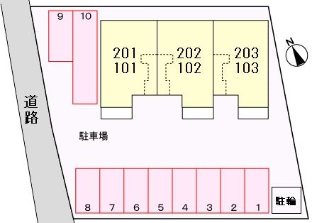 ＮＫＳ１２の駐車場