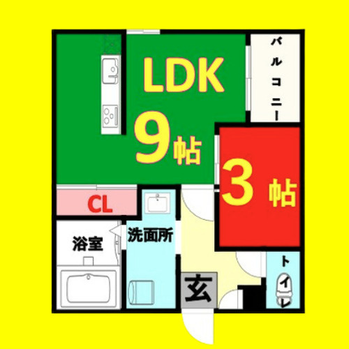 REGALEST浅間町　名古屋市賃貸　仲介手数料無料の間取り