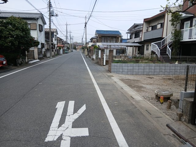 リーブルガーデン・Ｓ　熊谷月見町第３　の前面道路含む現地写真|現地前面道路（2026年03月30日）撮影
