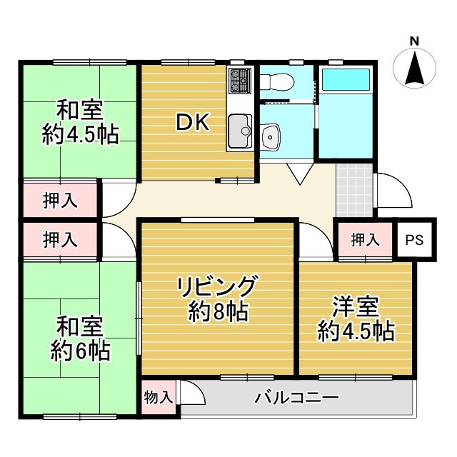 長岡天神ハイツ5号棟