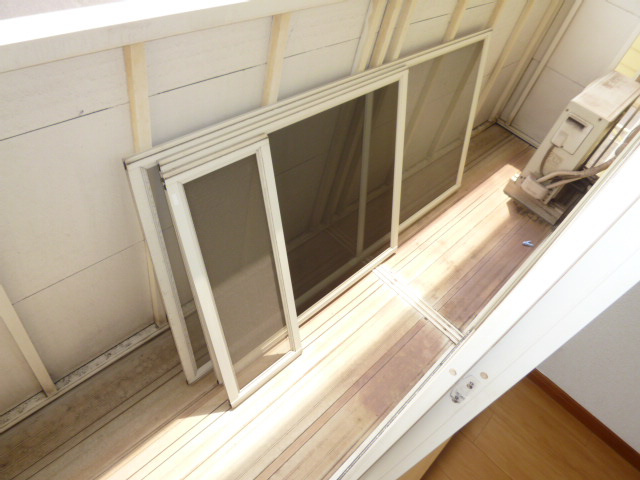 ニューシティともえⅢのバルコニー