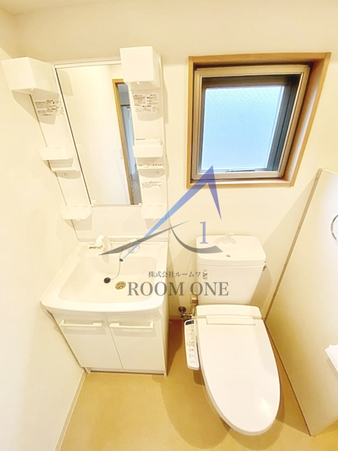 プルミエ北沢の洗面所|洗面台です。