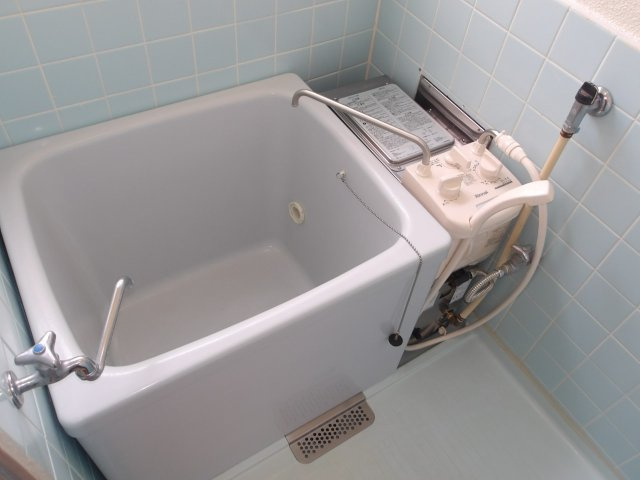 富士ハイツの浴室