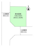 50坪以上!南西角地 ハイランド三丁目売地の画像