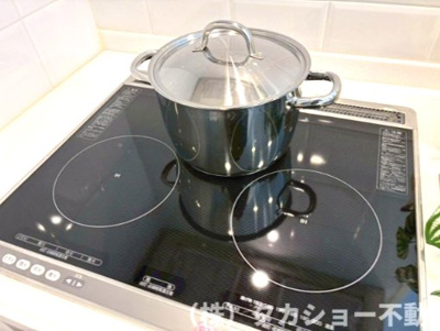 【キッチン】 | メビウスブレイン西千葉 | IHクッキングヒーターになります。