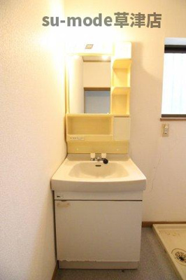 【洗面所】 | 湖南市岩根貸家 | 洗面所です