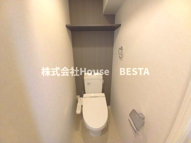 レジディア神戸三宮プレイスのトイレ