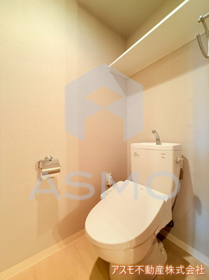 【トイレ】 | パークキューブ北浜 | ※建物内別間取参考写真