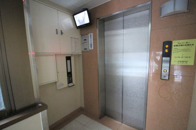 タカノハイム天神橋のロビー