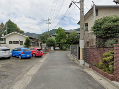 【前面道路含む現地写真】 | 山科区安朱桟敷町　売地