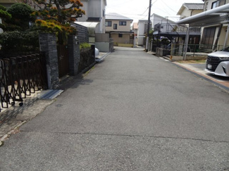 【前面道路含む現地写真】 | 川西市大和東2丁目20の3　中古一戸建て