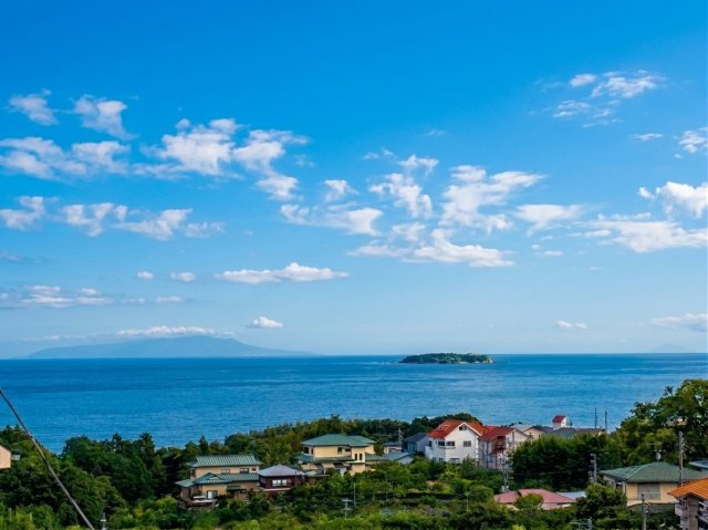 湯河原町　吉浜の展望