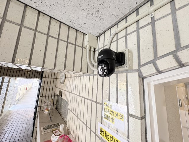 フラワーコート月出のセキュリティ|防犯カメラ設置しておりますので学生様、女性の方でも安心です。
参考写真になりますのでご承知おき下さい