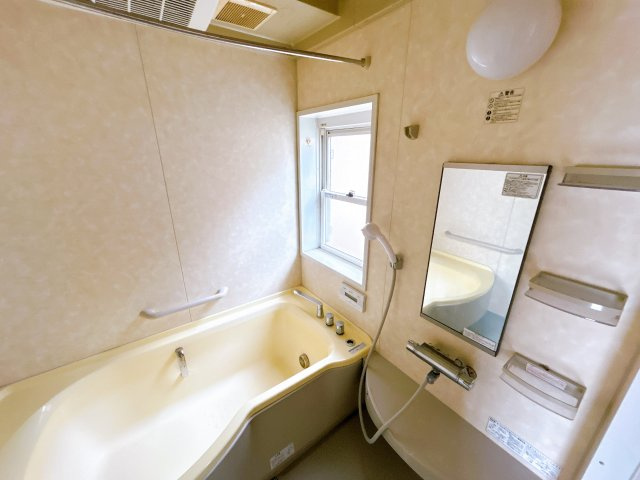 いわき市【鹿島町米田】　不動産プラスの浴室|日々の疲れを癒すお風呂付です