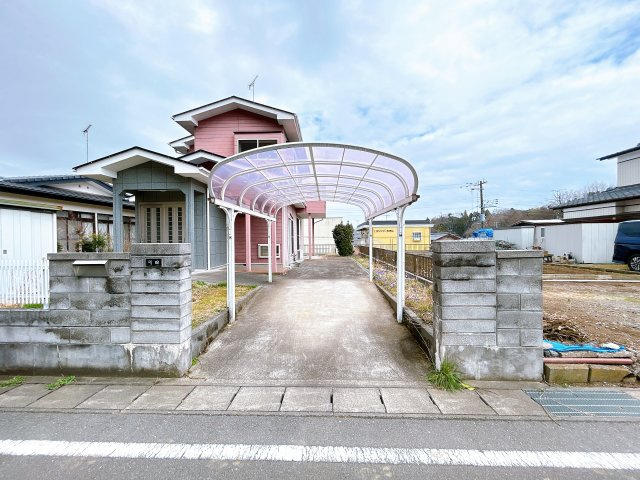 いわき市【鹿島町米田】　不動産プラスの前面道路含む現地写真|前面道路含む現地写真です