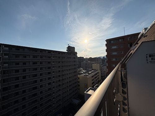 ライオンズマンション上通のその他|リビングバルコニーからの眺望