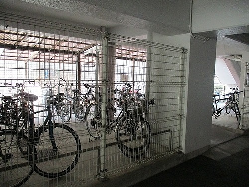 ライオンズマンション熊本中央のその他|駐輪場　※前回募集時2025年12月の写真