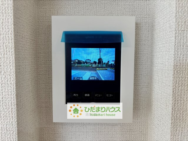 幸手市中12期　新築一戸建て　グラファーレのセキュリティ|来訪者を室内から確認できるTVモニター付きインターホンを設置！