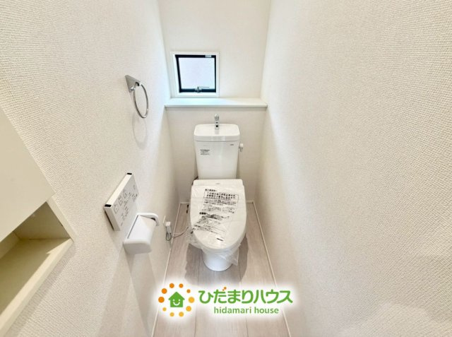幸手市中12期　新築一戸建て　グラファーレのトイレ|お手入れのしやすい仕様で、使いやすさと清潔さに配慮された設備です！