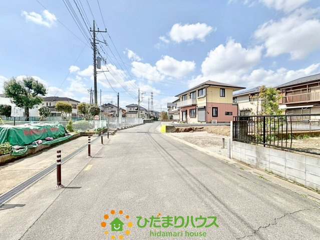 幸手市中12期　新築一戸建て　グラファーレの前面道路含む現地写真|2026/4/6　撮影