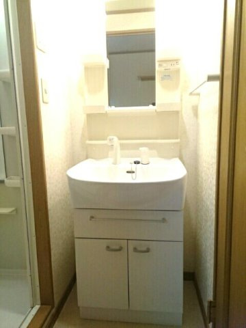 メゾンソレイユの洗面所