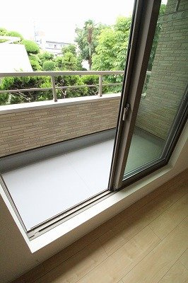 Ｕ’メゾンⅡのバルコニー