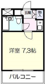 ハイツOS-1の間取り