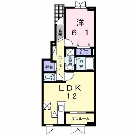 【間取り】 | フォレスト・ハハキＢ