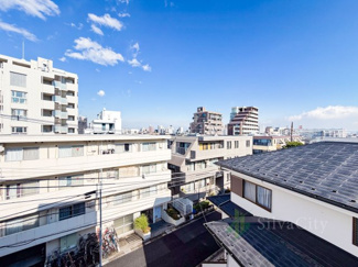 【展望】 | 北千束第二コーポラス | バルコニーからの眺望　当日のご見学、可能です！お気軽にお問い合わせください！※0120-133-468