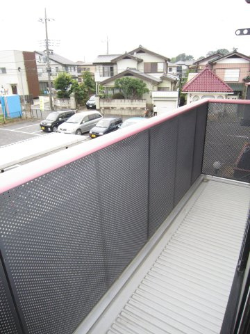 クレストコトーA棟のバルコニー|広々としたバルコニー