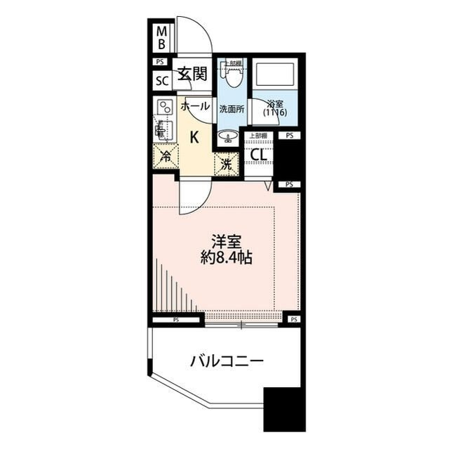 プレール・ドゥーク東新宿Ⅲの間取り|間取りです。