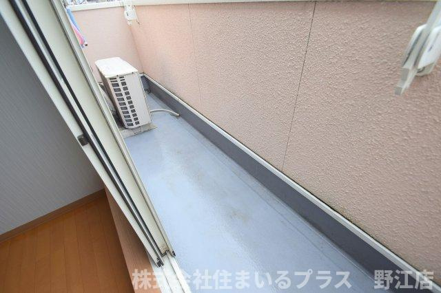 ブルージュ高殿のバルコニー