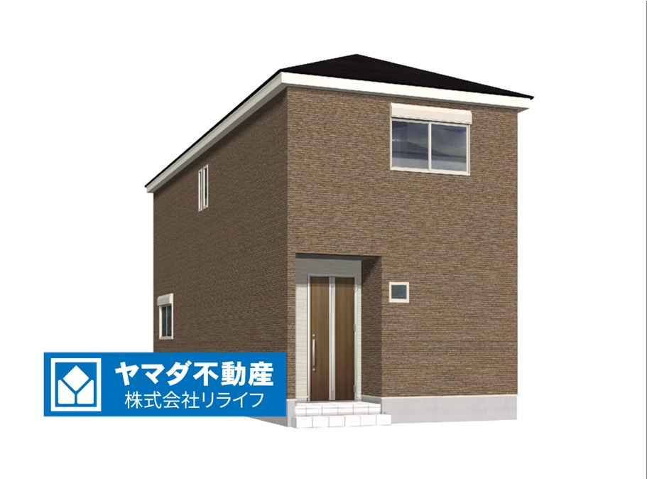 クワイエ　岐阜市日光町第4　全2区画分譲の外観|■1号棟
■YAMADA電機の　ヤマダ不動産　株式会社リライフ　大垣店■
耐震性能・制震性能を備えたおうち！
震度７の揺れに鍛えられた、建築基準法の1.5倍の壁量と制振装置（SAFE365）を完備