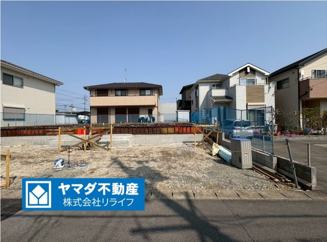 クワイエ　各務原市鵜沼朝日町第6　全2区画分譲の外観|「現地（2026年4月9日）撮影」　
■外観写真　
■ヤマダ不動産　株式会社リライフ　