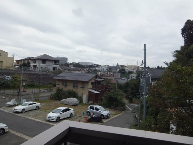 ヘーベルハウス生田E棟の展望
