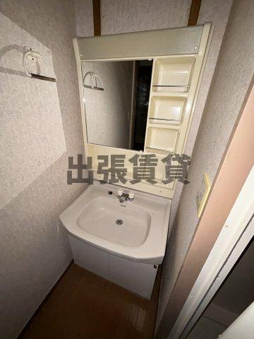 仲介手数料0円！！スリーハイツの洗面所