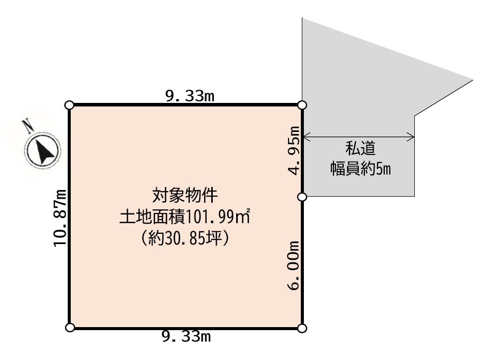 公郷町1丁目売地の画像