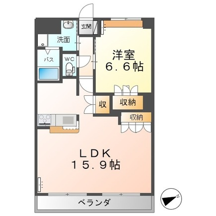 スカイヴァレィの間取り|間取図