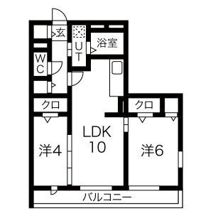 ペルルⅢの間取り