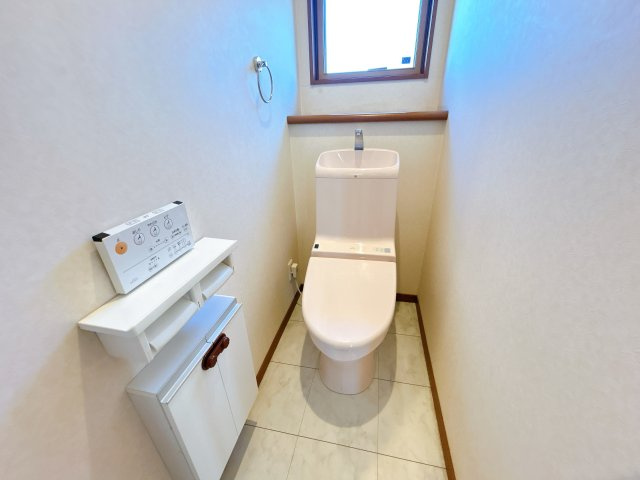 いわき市小名浜字吹松　戸建て　不動産プラスのトイレ|シンプルで使いやすいトイレです