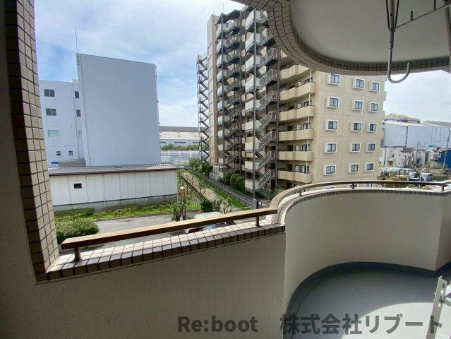 西船橋スクエアガーデンのバルコニー