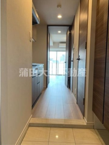 プライマル蒲田の玄関